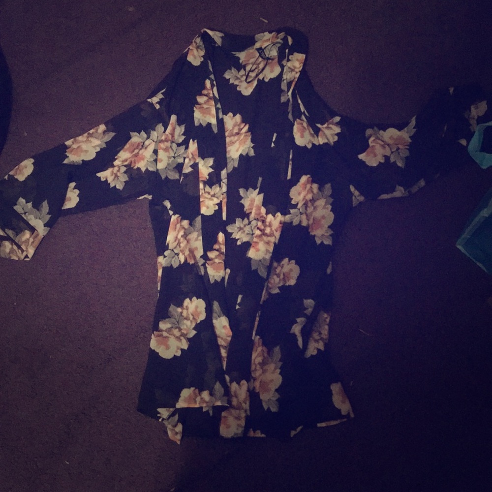 Open dress cover top